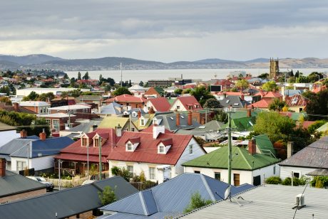 Hobart, hlavní město Tasmánie